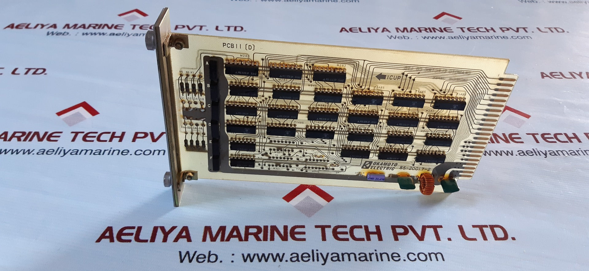 Okamoto electric 85-20017-2 pcb card