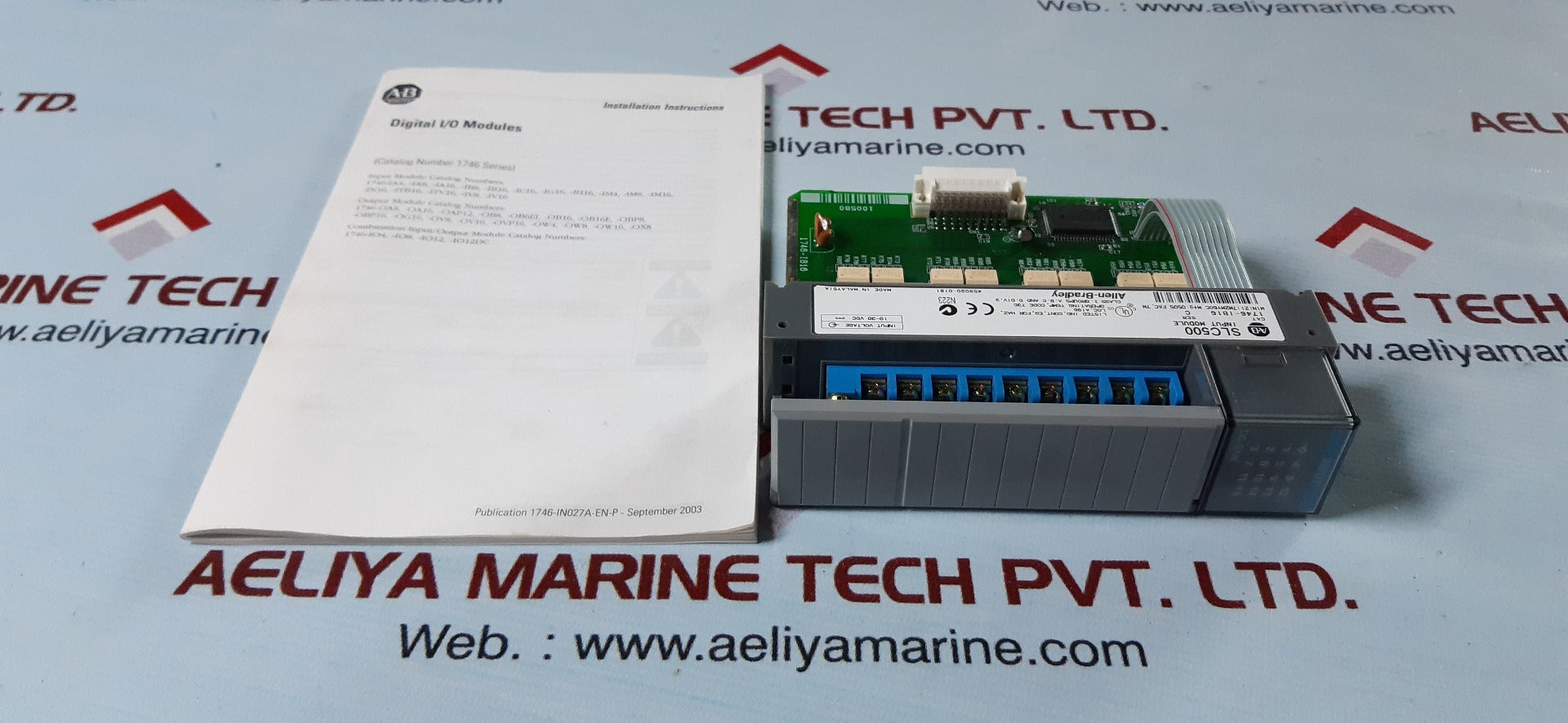 Allen bradley 1746-ib16 1746ib16 slc500 input