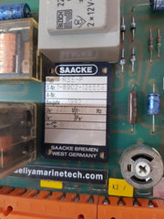 Saacke rse-p pc board 220v 50/60hz