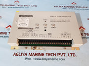 Woodward 9907-028 spm-a synchronizer rev F