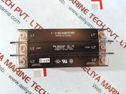 Schaffner fn 3025hp-50-72 power line filter 3x520/300vac 50/60hz 50a