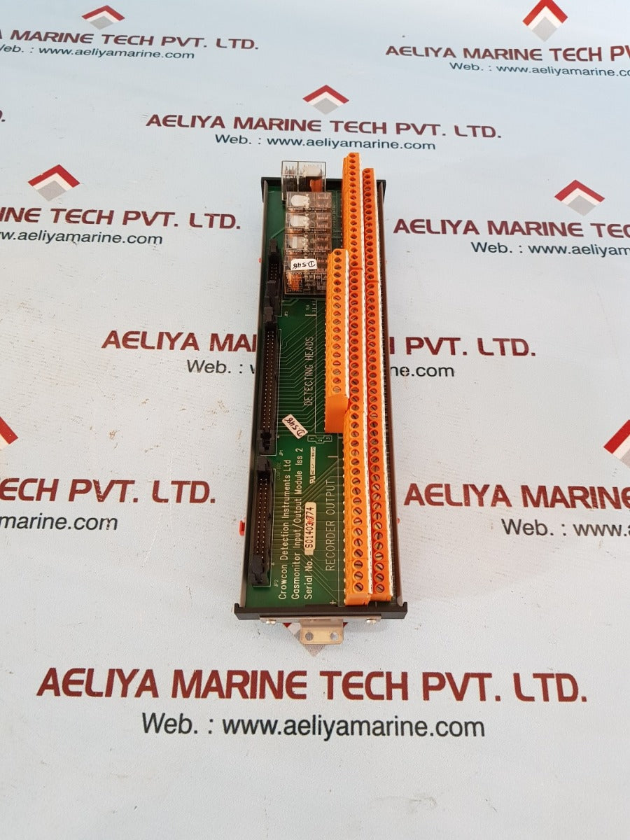 Crowcon detection gas monitor input/output module iss 2