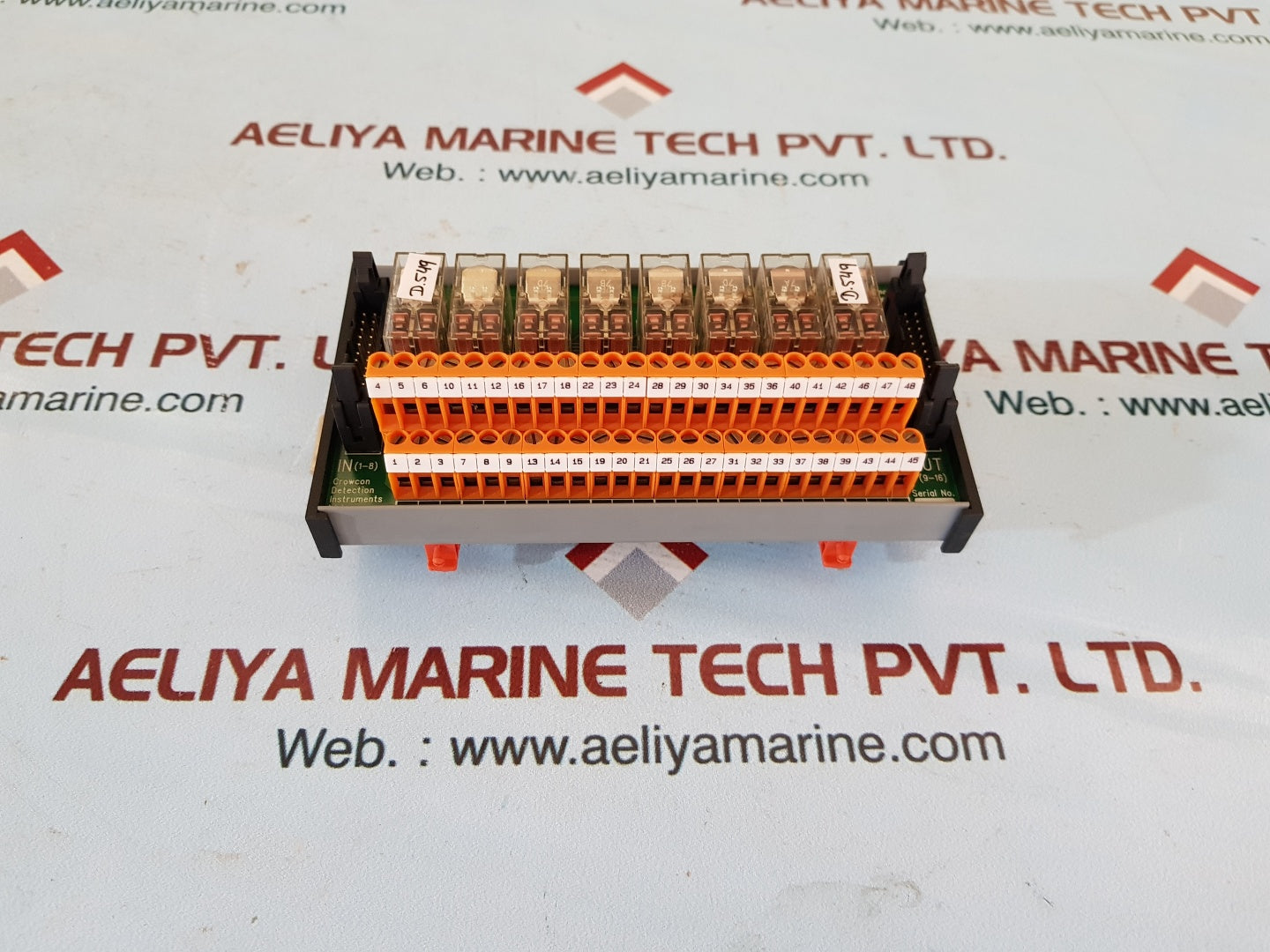 Crowcon detection gas monitor relay module issue 4