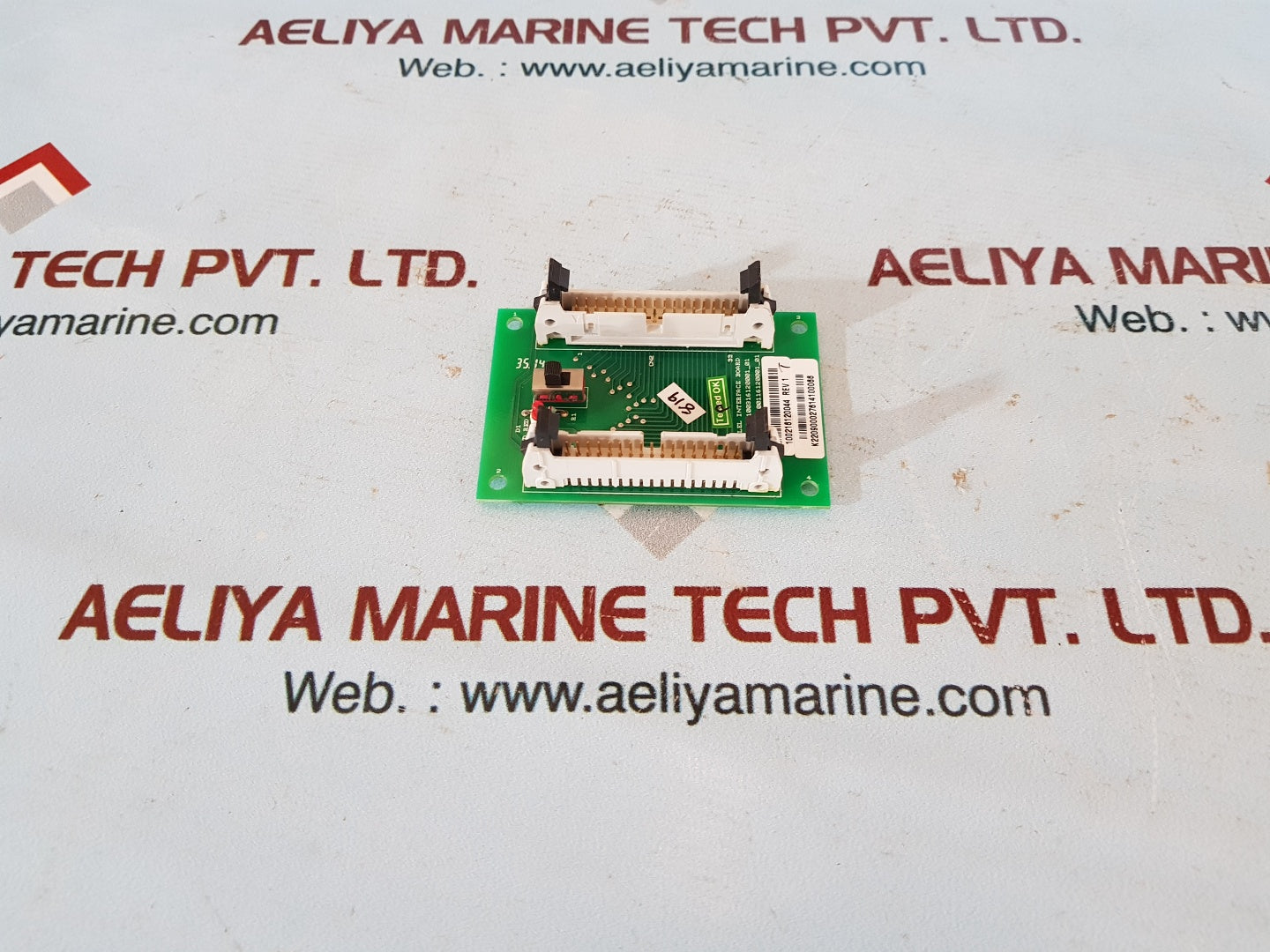 Emerson 100316120001_01 parallel interface board 100216120044 rev.1