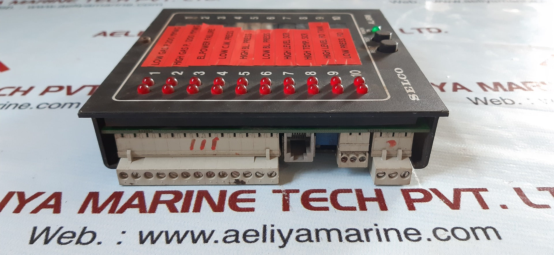 Selco m1000-24-00c alarm annunciator
