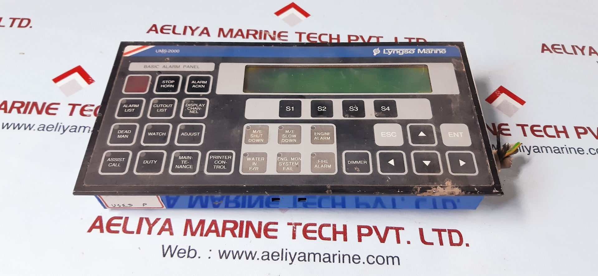 Soren T.Lyngso Ums 2000 Basic Alarm Panel 97040041 V
