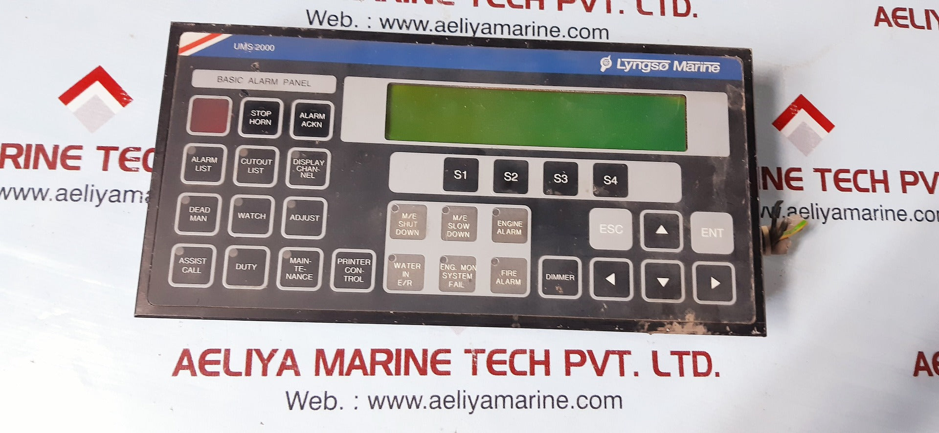 Soren T.Lyngso Ums 2000 Basic Alarm Panel 97040041 V