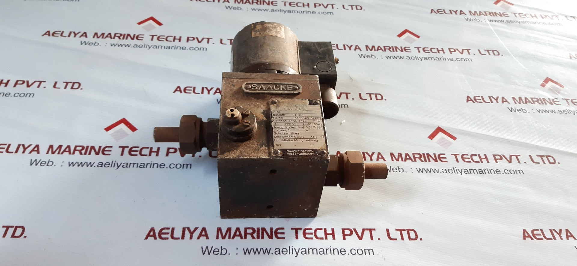 Saacke 1-3638-203774 Electro Megnetic Valve