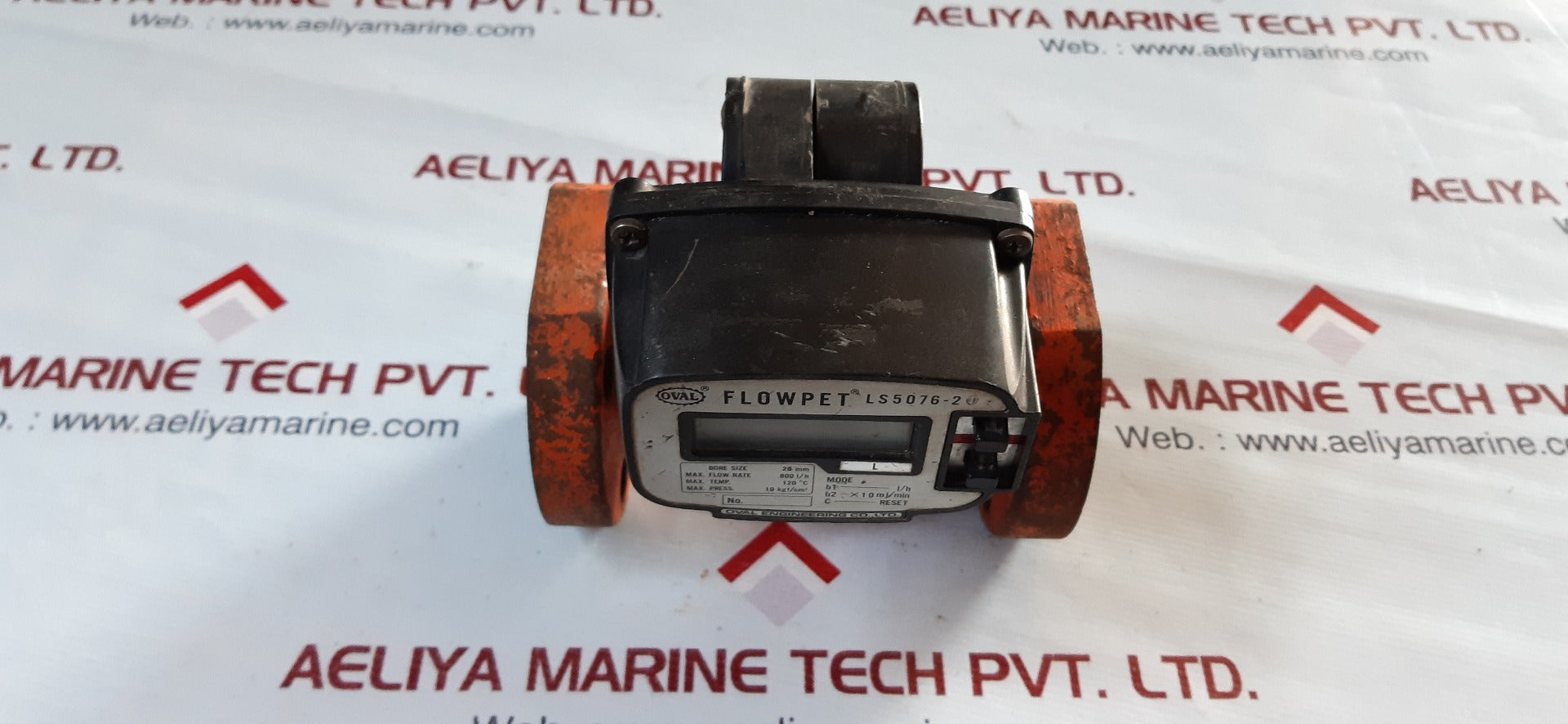 Oval flowpet ls5076-2 flow meter