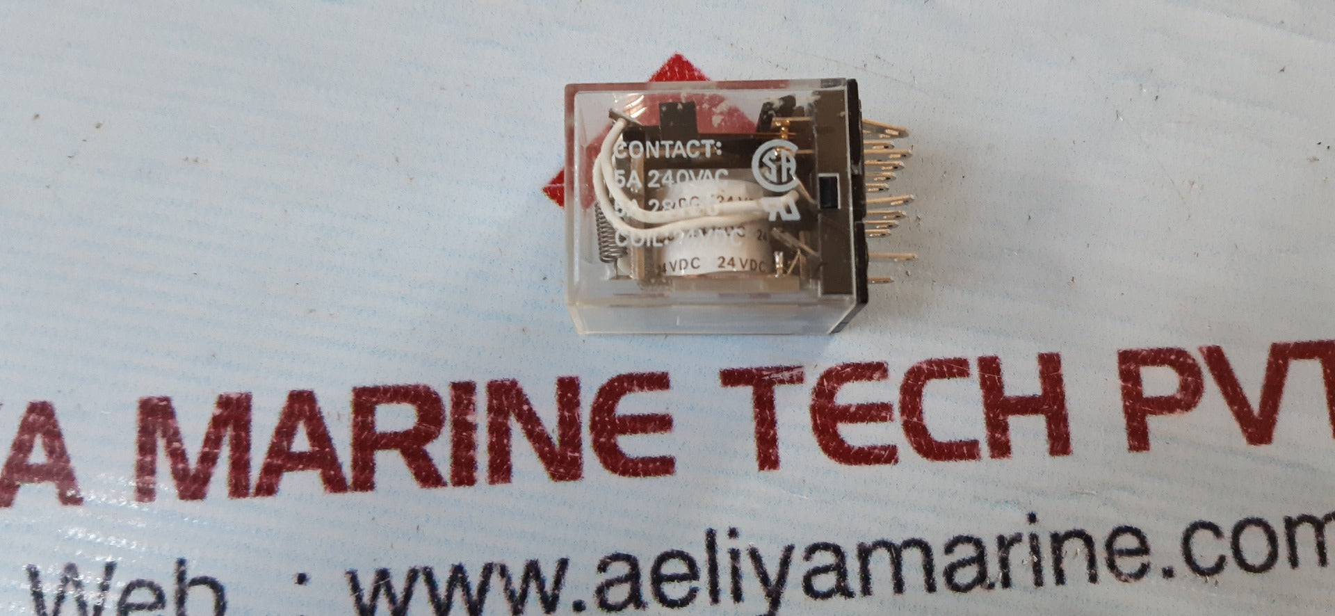 Omron my4z-d 24vdc relay 5a 240vac