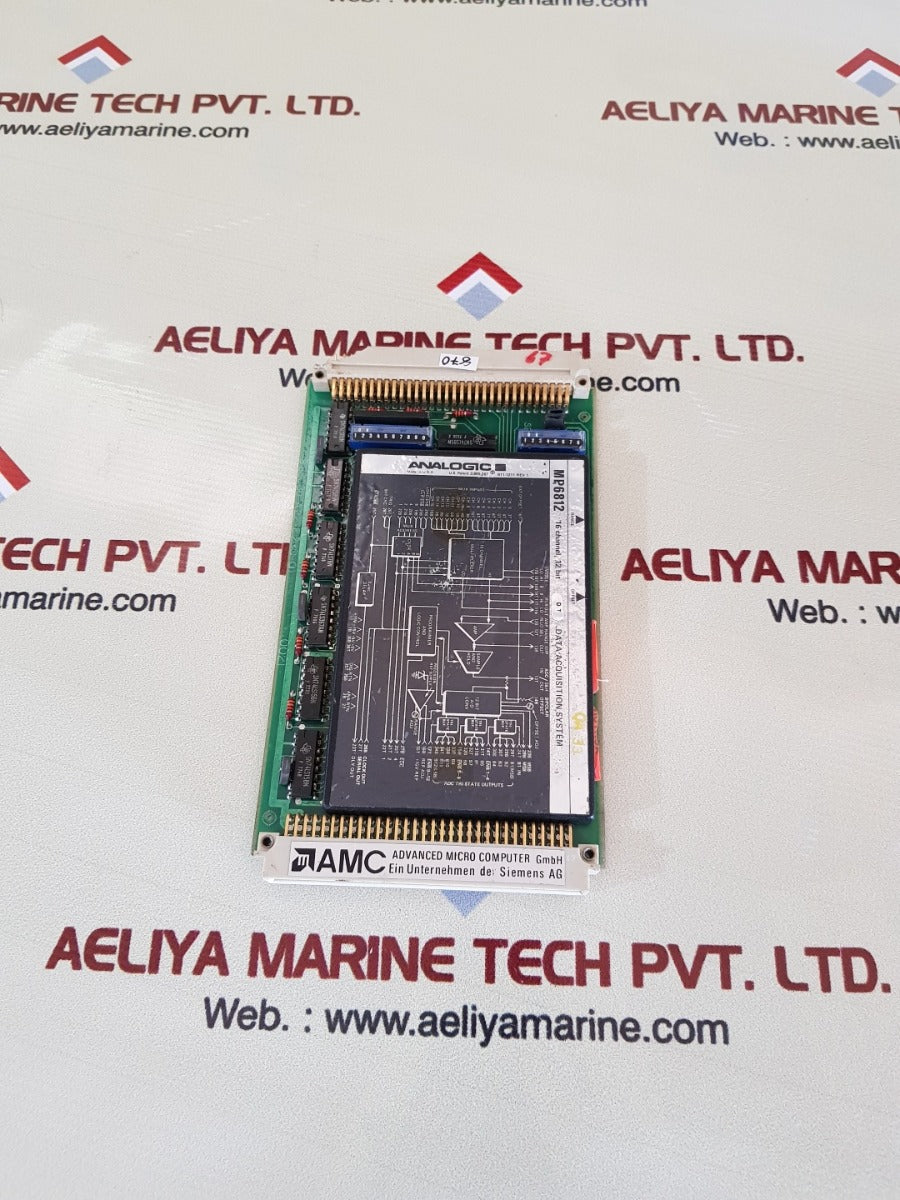 AMC c61451-a89-c11-3 module with analogic mp6812 data acquisition syst ...