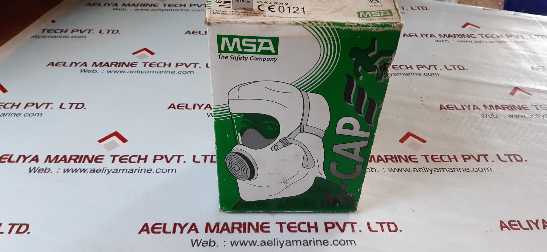 Msa 10064644 emergency escape hood,pvc,universal