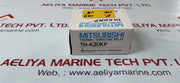 Mitsubishi th-k20kp thermal overload relay 3.6a