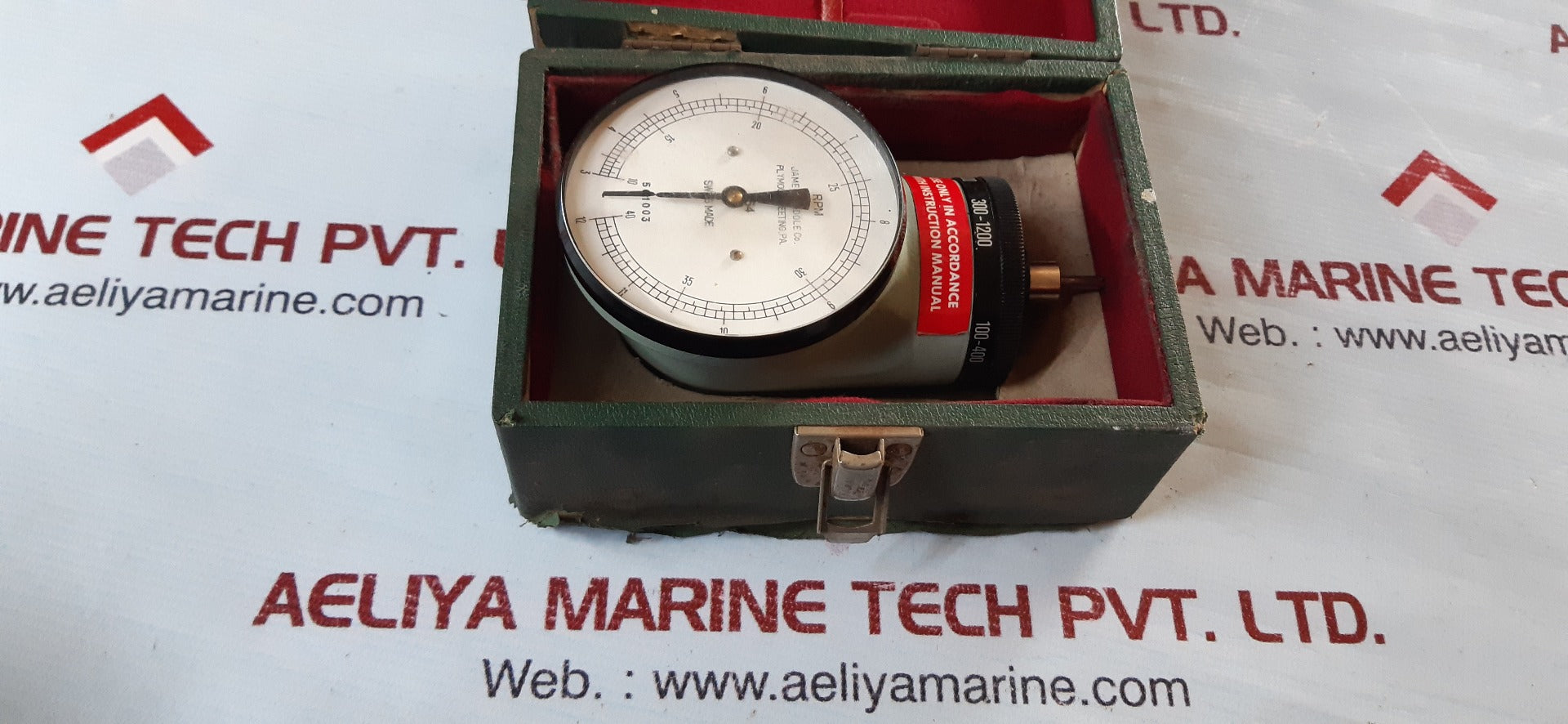James G.Biddle Rpm Meter 501003