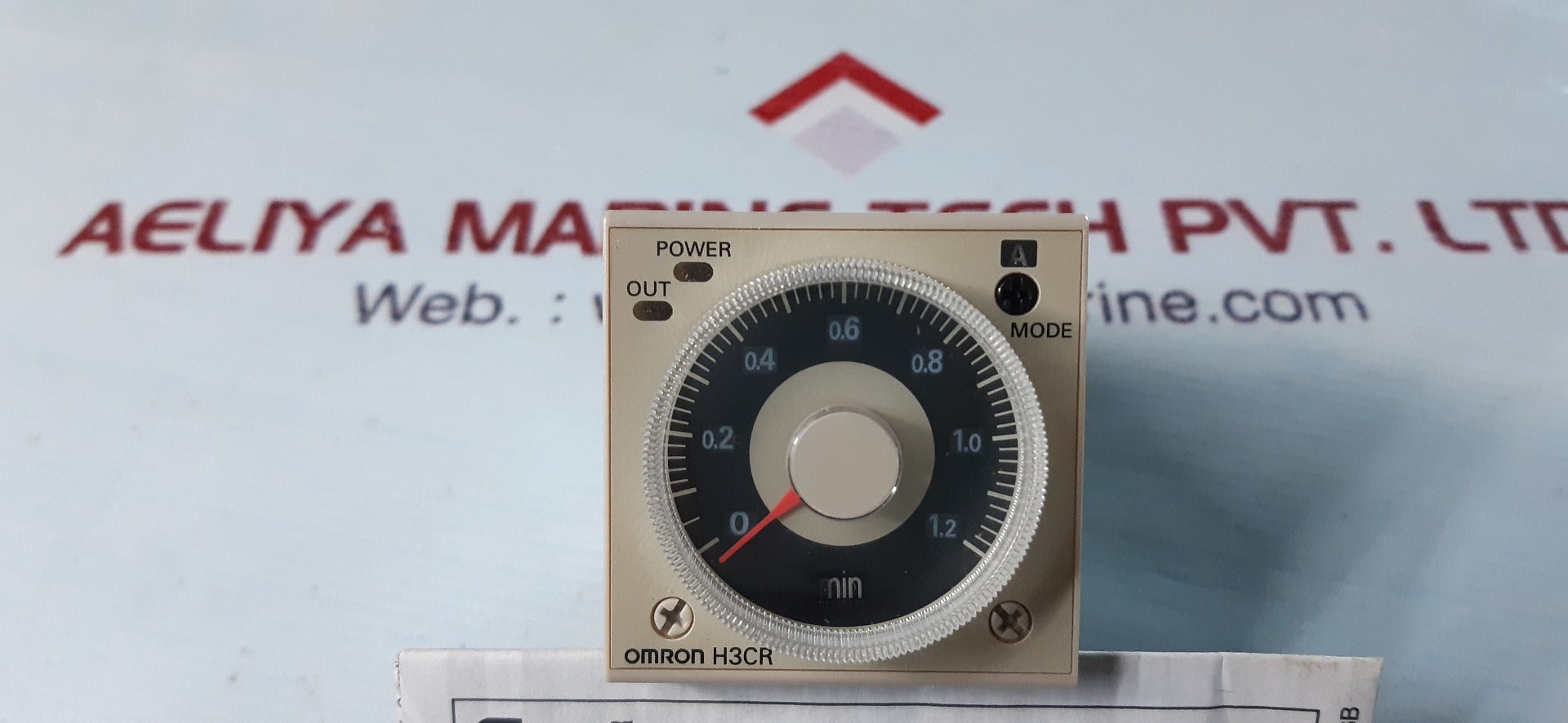 Omron h3cr-a timer 0 to 1.2 min