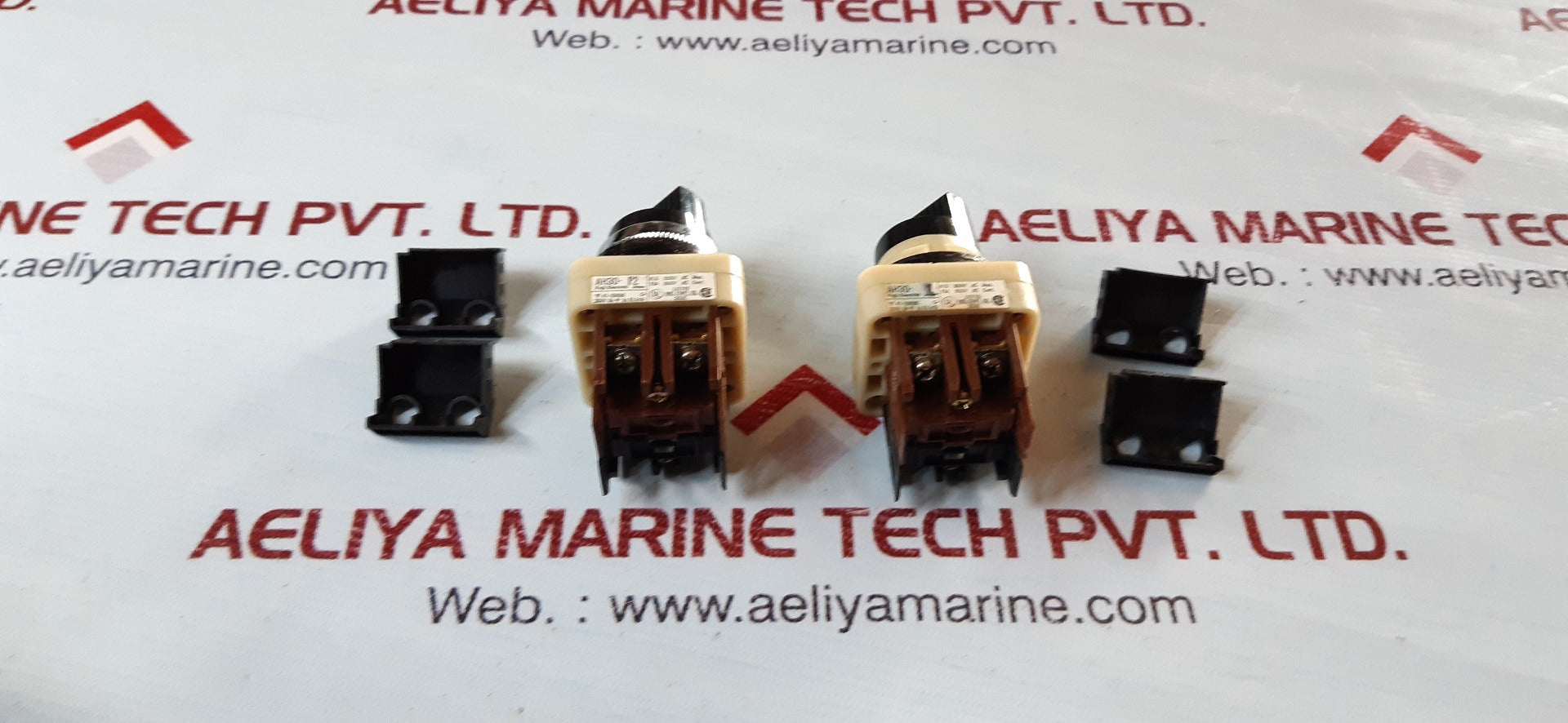 Lot Of 3X Fuji Electric Ah30-p2 Command Switch 10A 600V Ac Cont