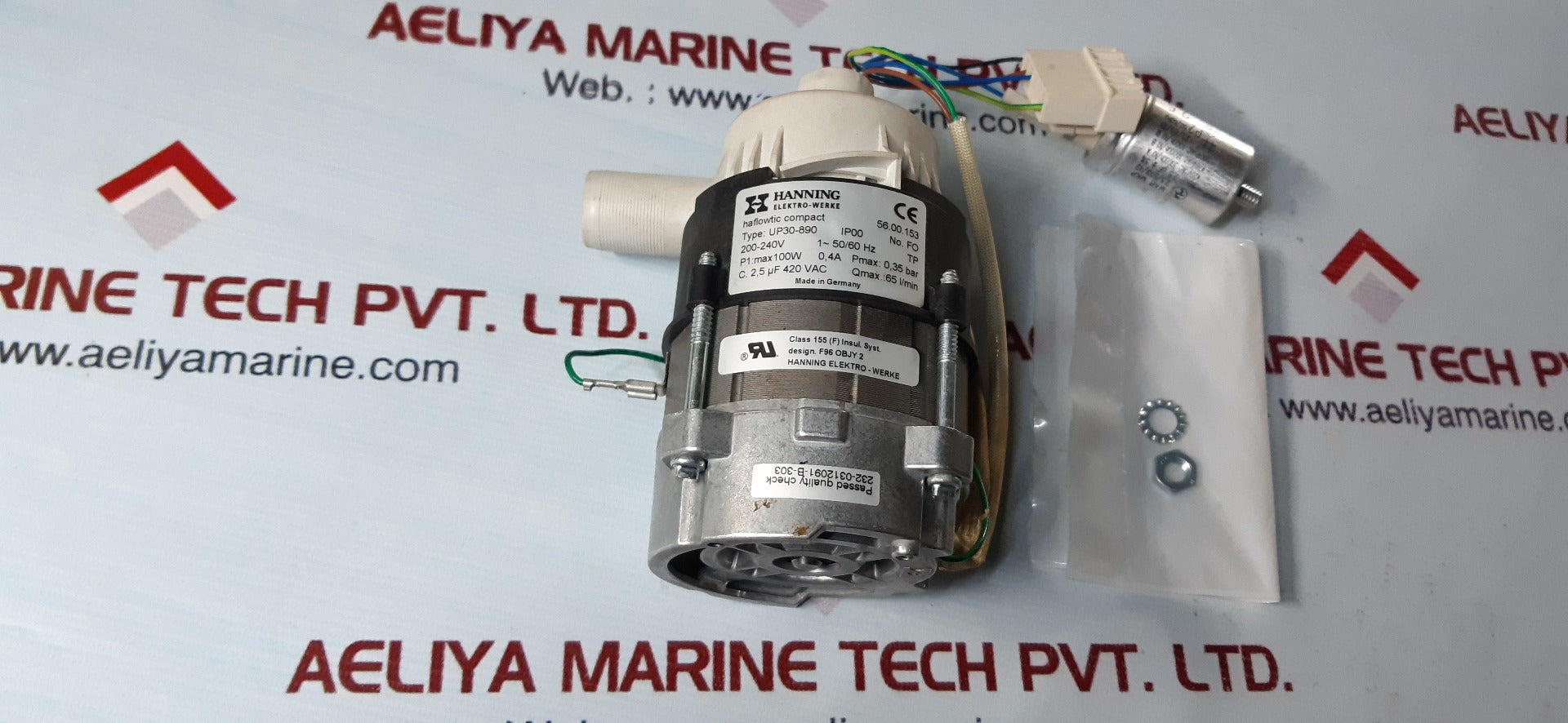 Hanning elektro-werke up30-890 drain pump 56.00.153