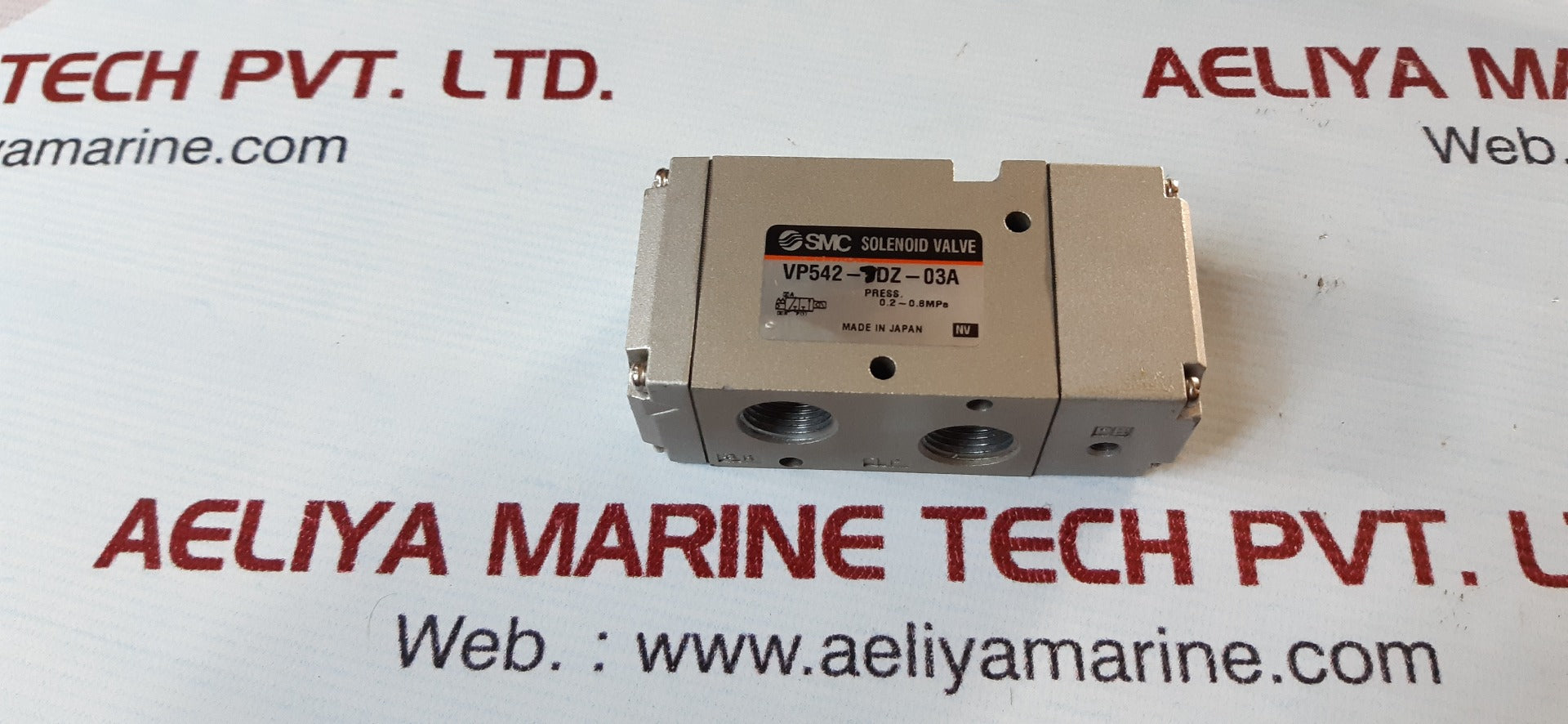 Smc Vp542-7Dz-03A Pneumatics Solenoid Valve 0.2-0.8 Mpa