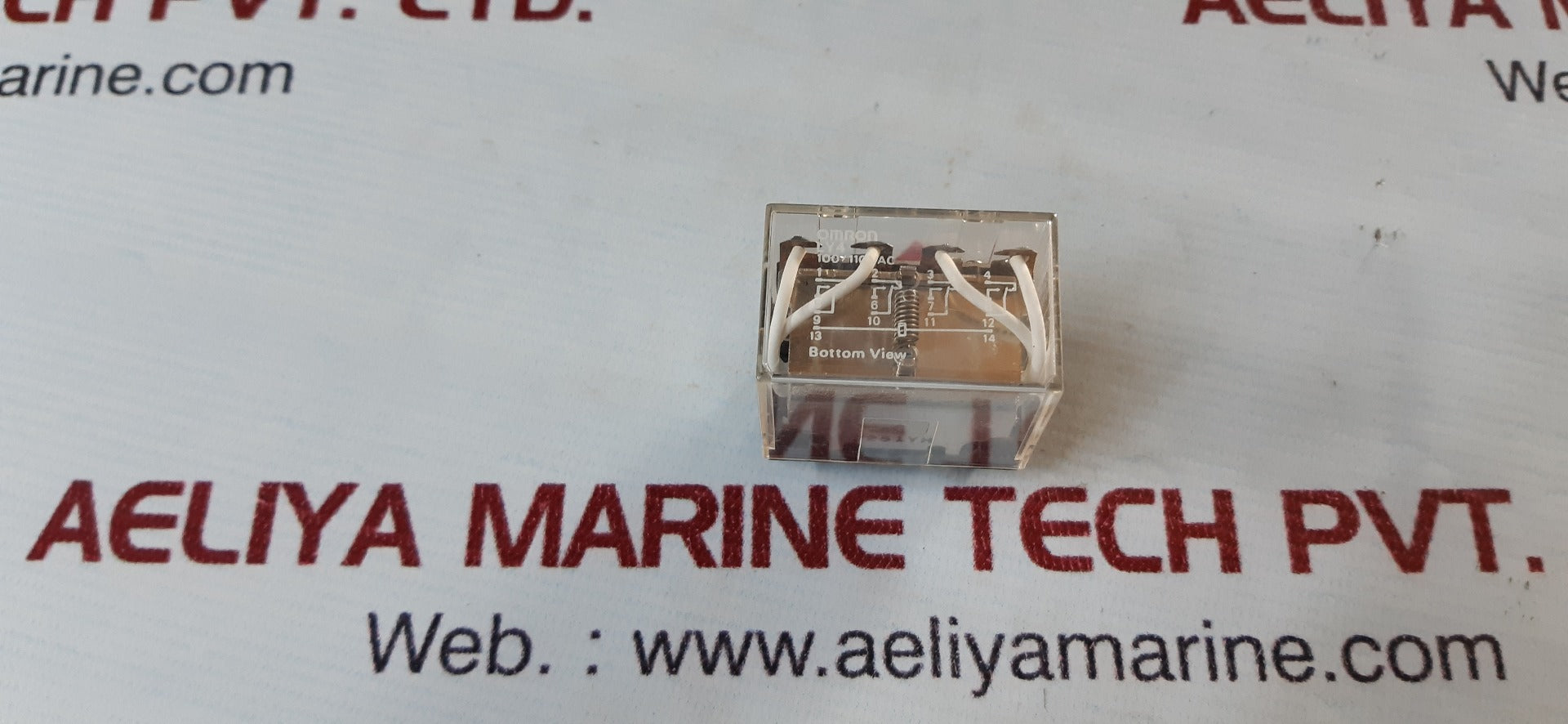 Omron Ly4 Aux Relay 10A 240Vac