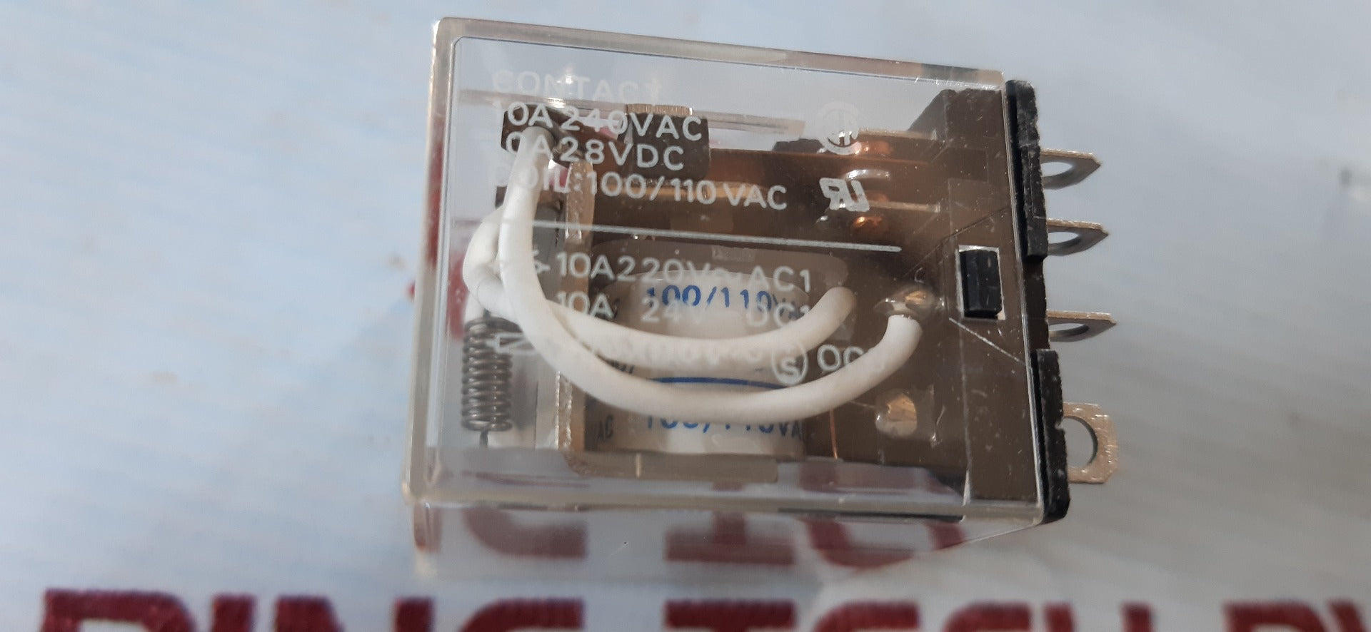 Omron Ly4 Aux Relay 10A 240Vac