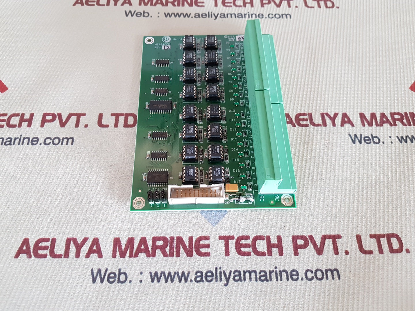 Hernis scan systems he401com rev.D