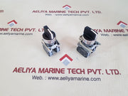 Lot of 4x Schneider xb4bd33 3-position selector switch