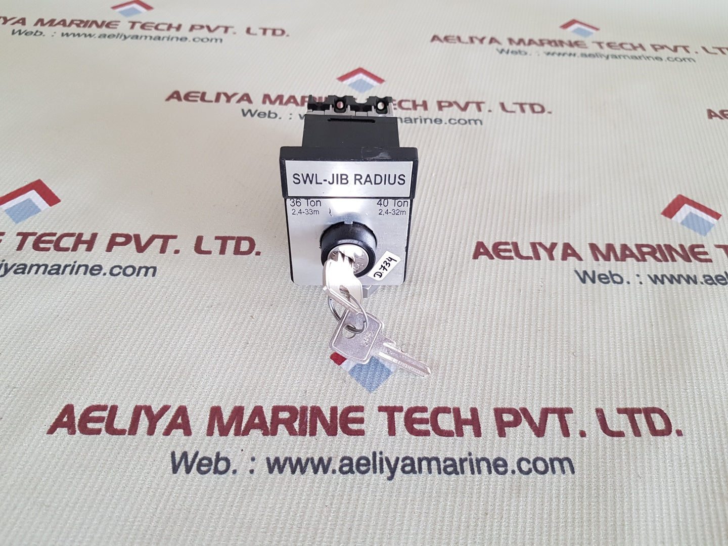 Baco f-pr12 cam switch with key 50/60hz