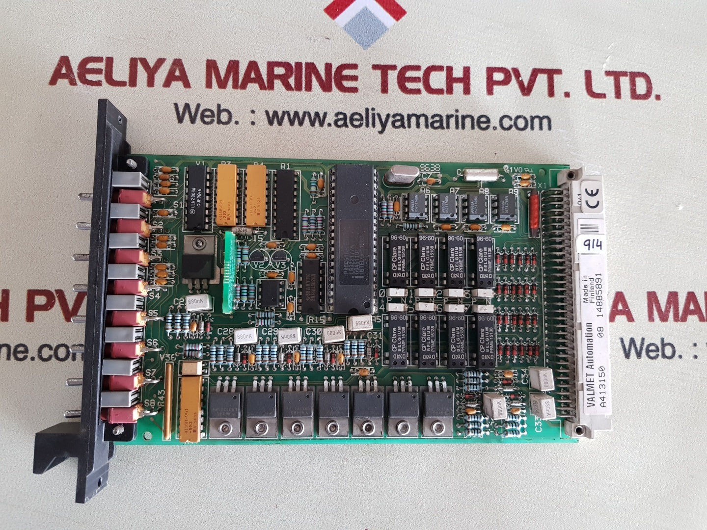 Valmet BOU 8 Binary Output Module A413150 08 14885891