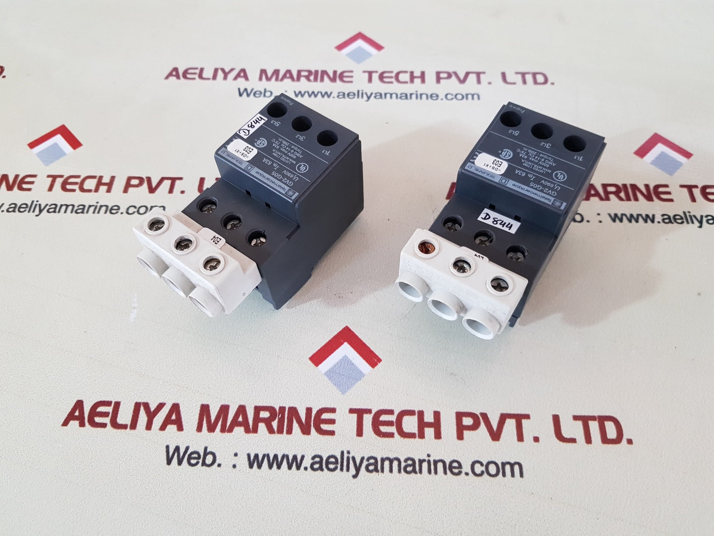 lot of 5x Telemecanique gv2-g05 terminal tap block