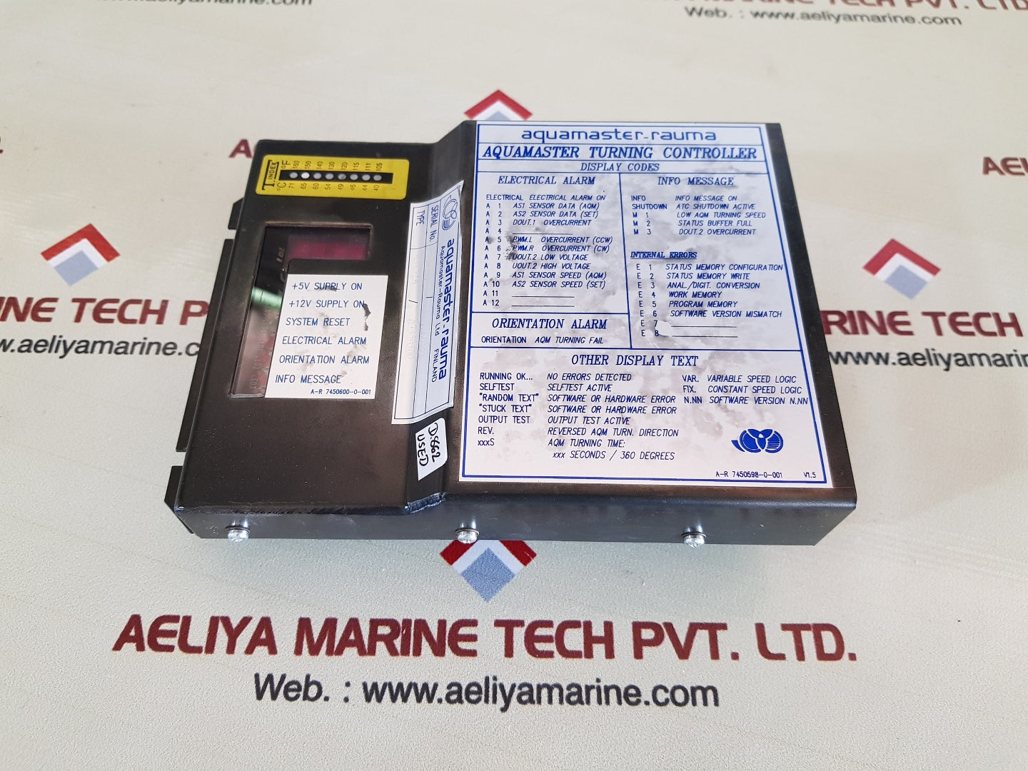 Aquamaster-rauma ato-2a aquamaster turning controller