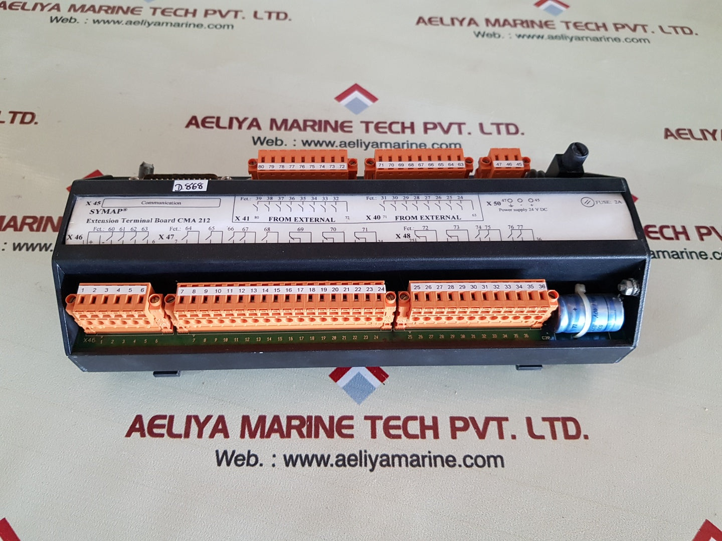 Symap extension terminal board cma212