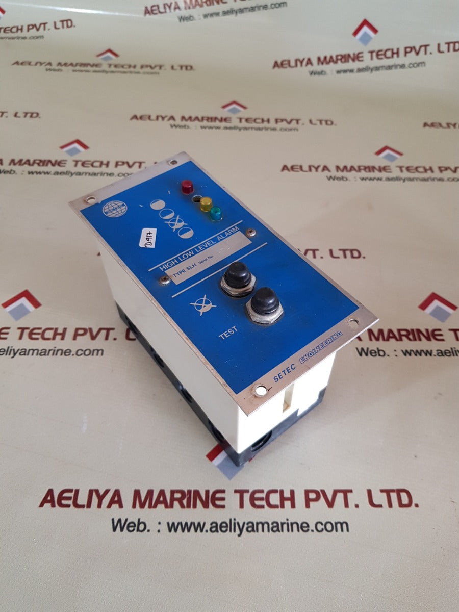Setec slh high low level alarm – Aeliya Marine