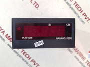 Nagano keiki zy00628903 panel meter 90-2200/4-20ma