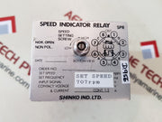 Shinko Speed Indicator Relay 707Rpm