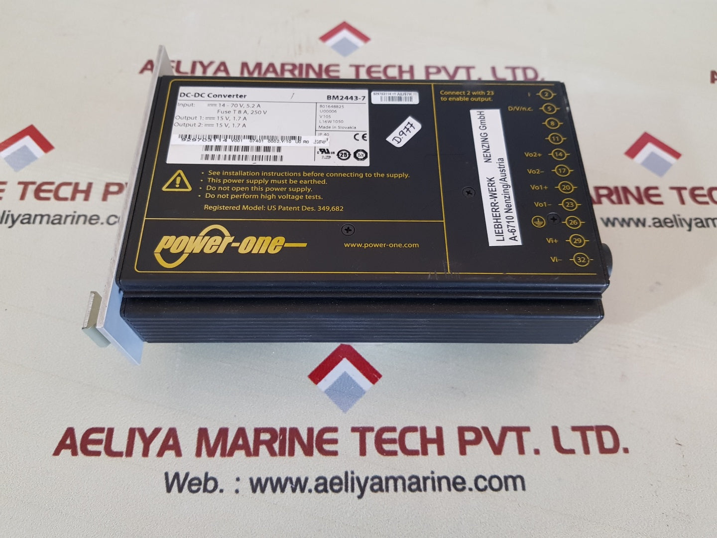 Power-one dc-dc converter bm2443-7