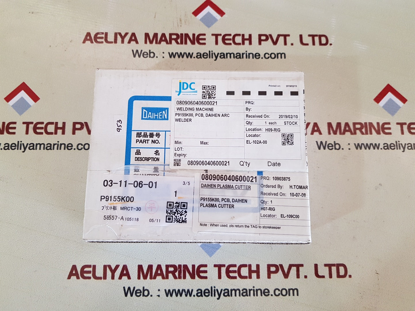 Daihen otc p9155k pcb card