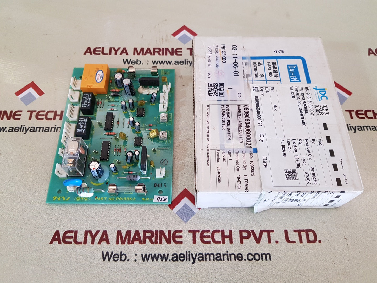 Daihen otc p9155k pcb card