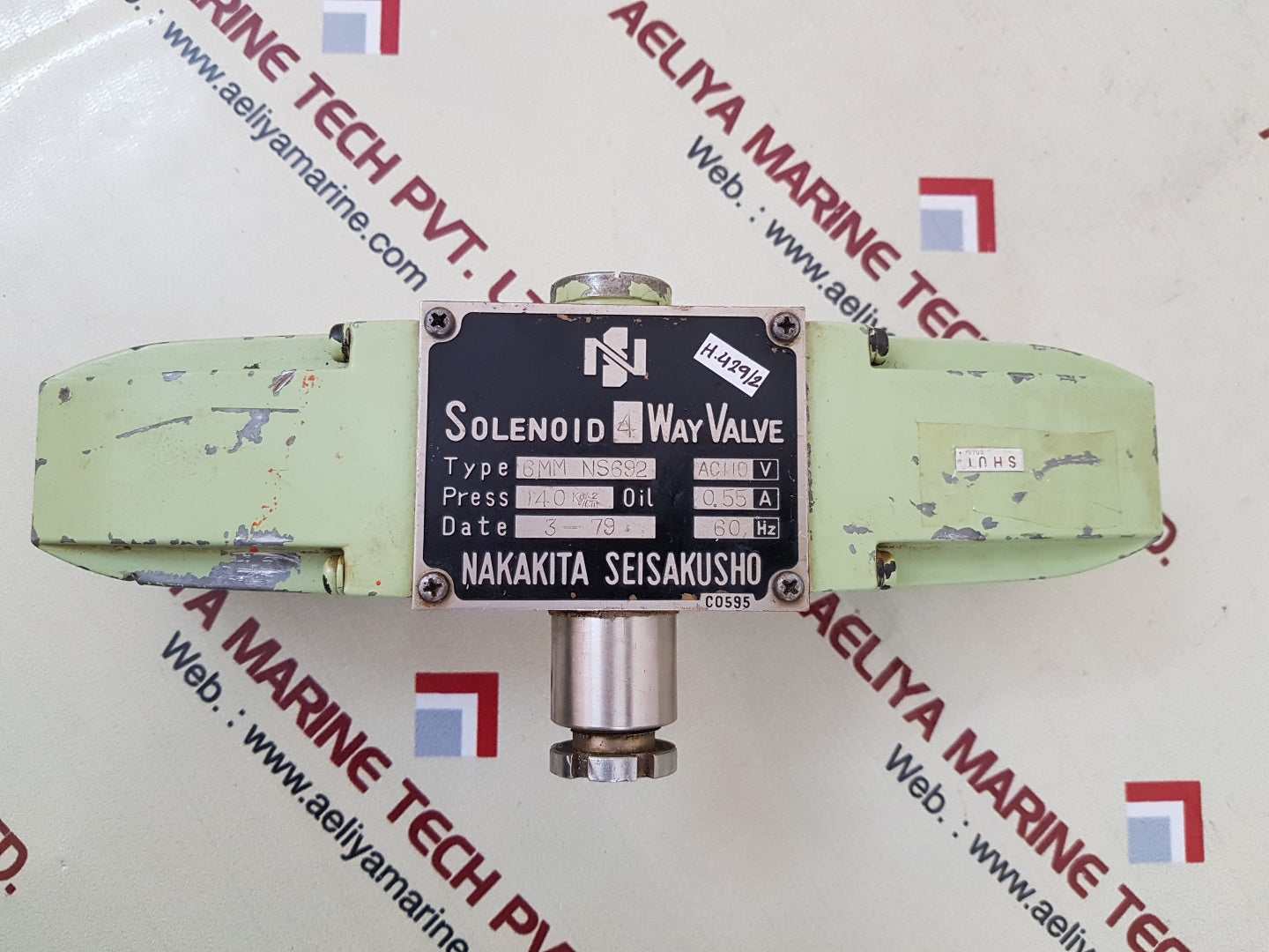 Nakakita 6mm ns692 solenoid 4 way valve ac 110v 0.55a 60hz