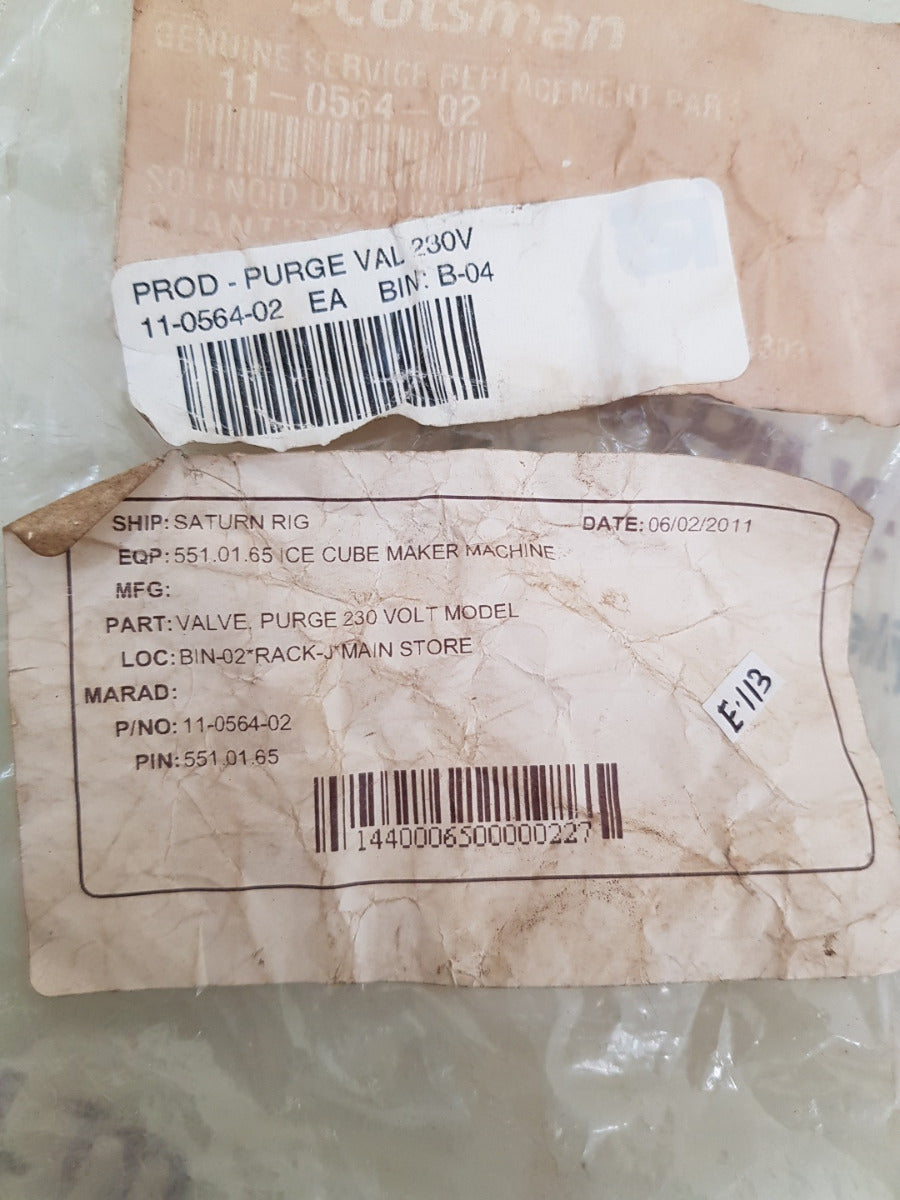 Deltrol controls 11-0564-02 dump solenoid valve dsvp12n-2lsx-240b  