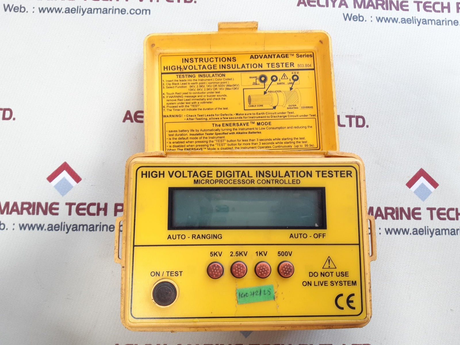 Kusam-meco km-2803in high voltage digital insulation tester