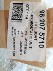 Life boat hydrostatic unit 98 207 5710