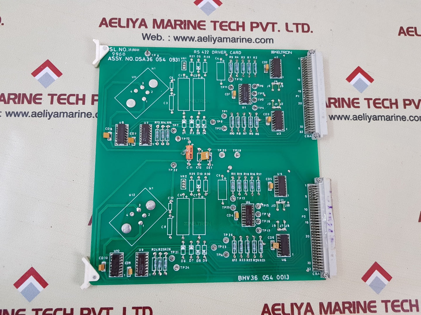 Keltron rs 422 driver card dsa 36 054 0931