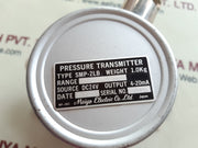 Meiyo electric smp-2lb pressure transmitter -760~0 mmhg