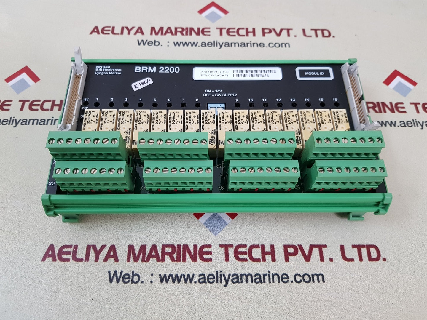 Lyngso marine/sam electronics brm 2200 modules
