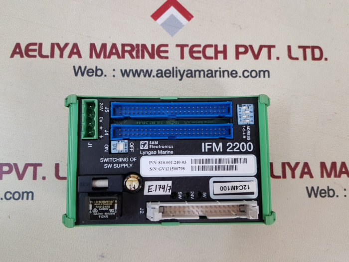 Sam Electronics / Lyngso Marine Ifm 2200 Interface Module 810.001.240 ...