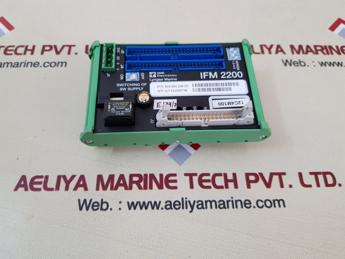 Sam Electronics / Lyngso Marine Ifm 2200 Interface Module 810.001.240 ...