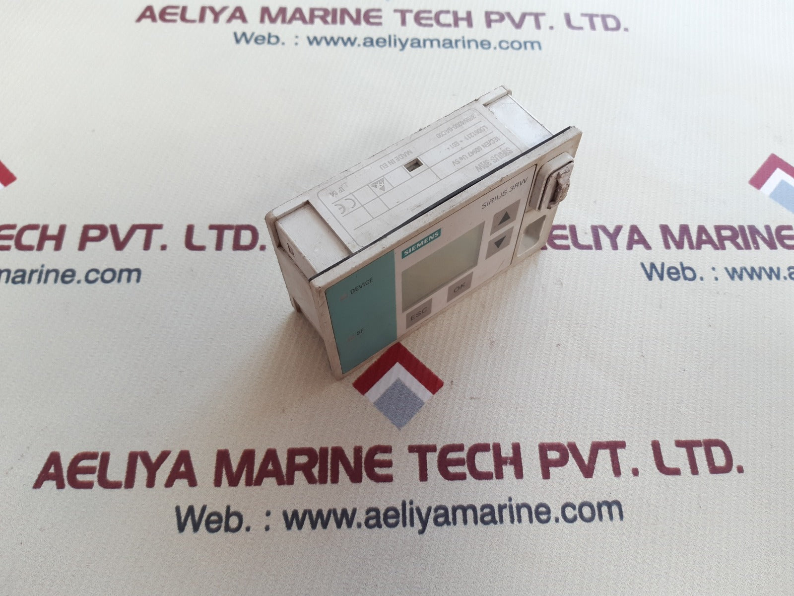 Siemens sirius 3rw4900-0ac00 display