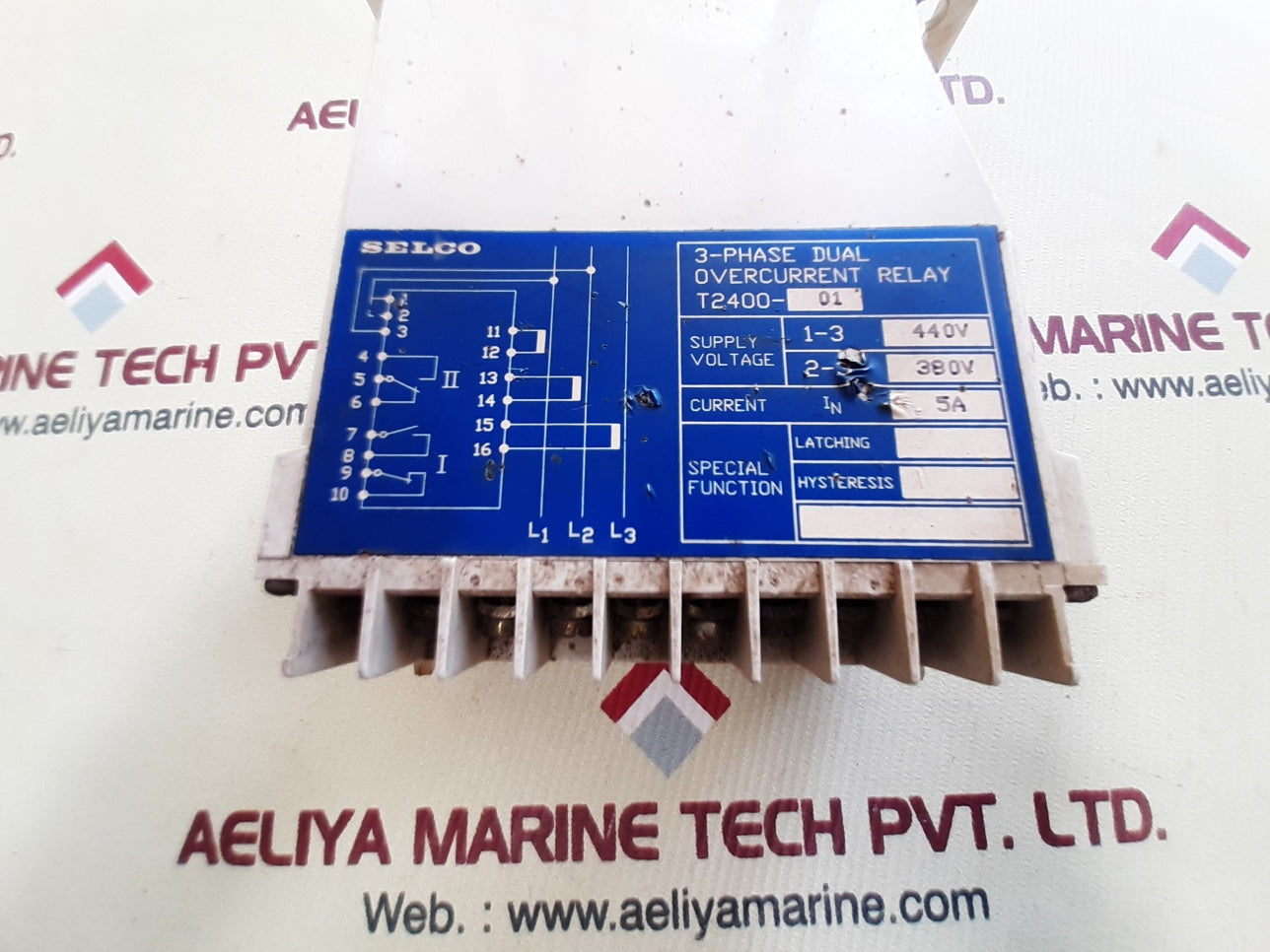 SELCO 3-PHASE DUAL OVERCURRENT 