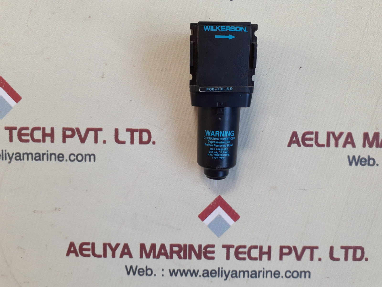 Wilkerson f08-c2-ss air preparation system