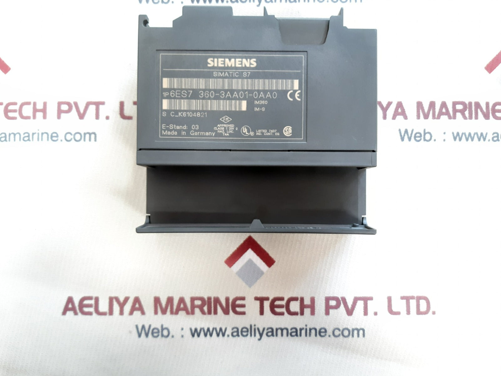 Siemens simatic s7 im360 interface module 6es7 360-3aa01-0aa0